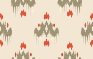 Ethnic abstract background. Seamless in tribal, folk embroidery, native ikat fabric. Aztec geometric art ornament print. Design for carpet, wallpaper, clothing, wrapping, textile, tissue, decorative vector