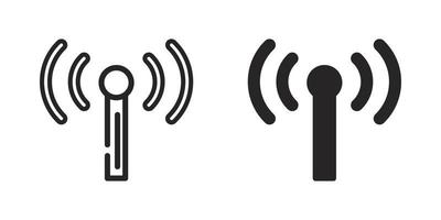 Wireless signal icon, Vector illustration eps.10