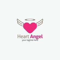 Heart logo vector design illustration