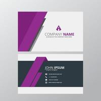 Modern Creative and Clean Business Card Design Print Templates. Flat Style Vector Illustration