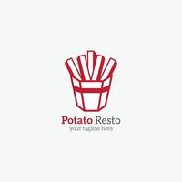 Resto logo vector design illustration