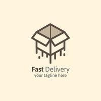 Delivery logo vector design illustration