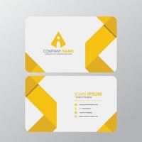 Modern Creative and Clean Business Card Design Print Templates. Flat Style Vector Illustration