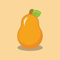 Illustration Vector Graphic Of Fruit Pears, Suitable For Fruit-Themed Design