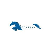 Horse Logo Template Vector illustration