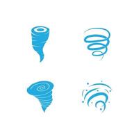 Tornado logo symbol vector illustration