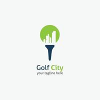 Golf logo vector design illustration
