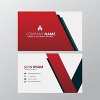 Modern Creative and Clean Business Card Design Print Templates. Flat Style Vector Illustration