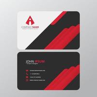 Modern Creative and Clean Business Card Design Print Templates. Flat Style Vector Illustration