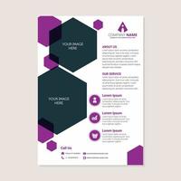 Corporate business annual report brochure flyer design. Leaflet cover presentation vector