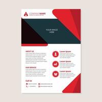 Corporate business annual report brochure flyer design. Leaflet cover presentation vector