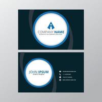 Modern Creative and Clean Business Card Design Print Templates. Flat Style Vector Illustration