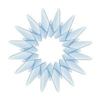 Vector Guilloche elements for certificate or diploma and currency design