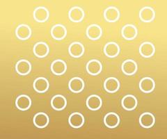 Gold Circle pattern, colorful holiday background - polka dots vector abstract background