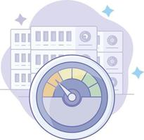 server speed Isolated Vector icon which can easily modify or edit