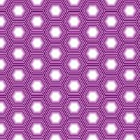 A seamless geometric pattern consisting of pink and white hexagons. Design for printing on fabric, packaging, Wallpaper. Vector illustration.
