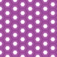 A seamless geometric pattern consisting of pink and white hexagons. Design for printing on fabric, packaging, Wallpaper. Vector illustration.