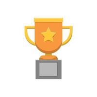 this is a trophy icon vector