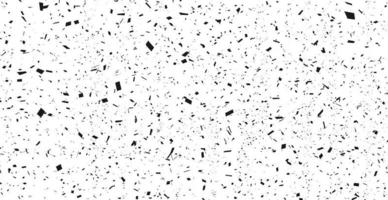 Grunge black lines and dots on a white background - Vector