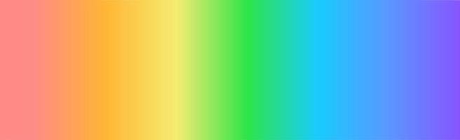 Plantilla de fondo web de arco iris degradado colorido panorámico - vector
