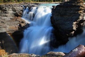 Athabasca Falls in Jasper National Park photo