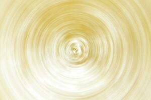 elemento abstracto de círculos dorados concéntricos. Radiante, efecto dominó. foto