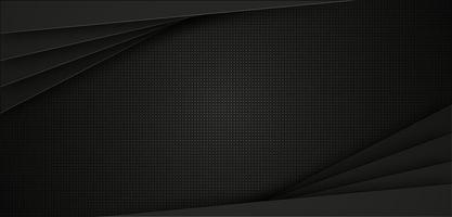 Fondo radial degradado abstracto negro moderno. diseño corporativo tecnológico. espacio en blanco para texto foto