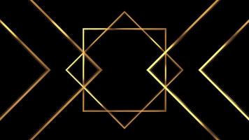 20s Retro style. Abstract Art deco style Linear Geometric gold pattern 1920s Vintage background. photo