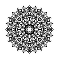 Hand drawn mandala. decoration in ethnic oriental  doodle ornament. vector