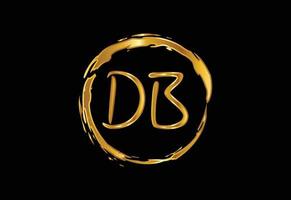 Initial Letter DB Logo Design Vector. Graphic Alphabet Symbol For Corporate Business Identity vector
