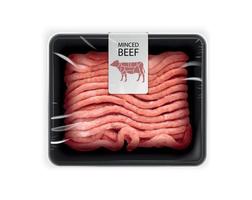 Forcemeat Packaging Realistic Mockup vector