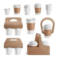 Coffee Cups Set vector