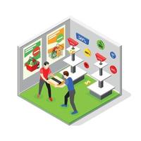 Black Friday Isometric Illustration vector