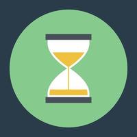 Trendy Hourglass Concepts vector