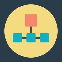 Trendy Hierarchy Concepts vector