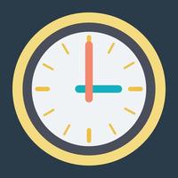 Trendy Clock Concepts vector
