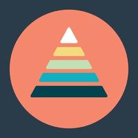 Pyramid Structure Concepts vector