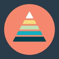 Pyramid Structure Concepts vector