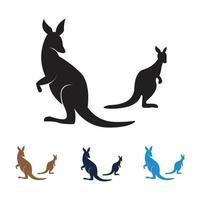 kangaroo vector logo