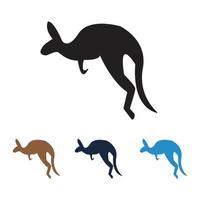 kangaroo vector logo