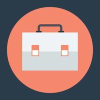 Trendy Briefcase Concepts vector