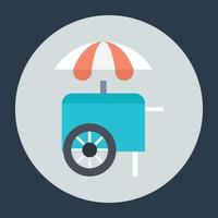 Ice Cream Cart vector