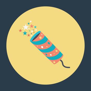 Firework Rocket Concepts vector