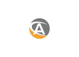 ac initial modern logo design vector icon template