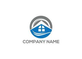 real estate Logo Design with Creative Modern vector icon template