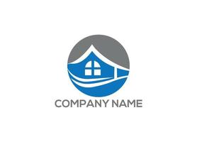 real estate Logo Design with Creative Modern vector icon template