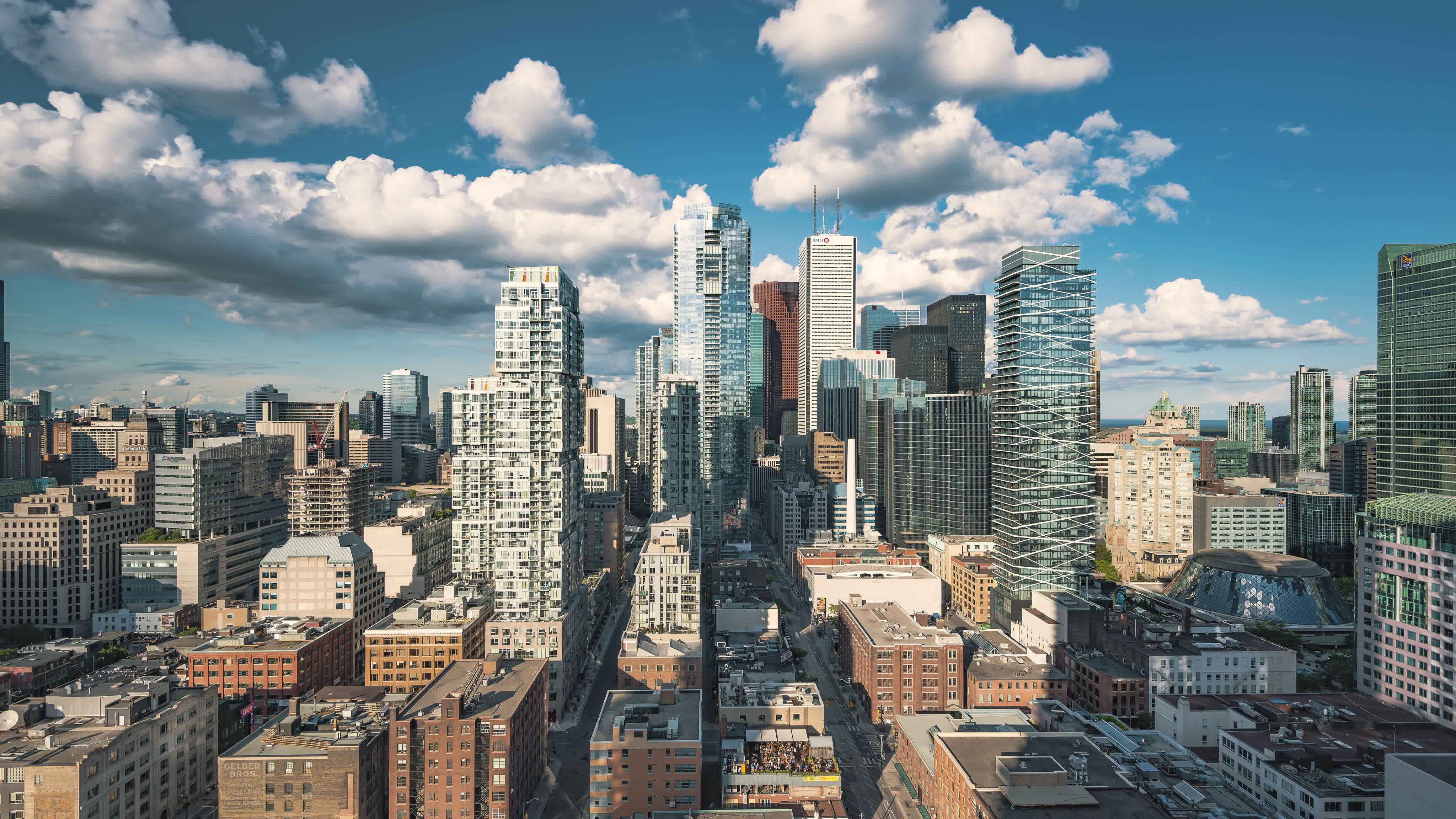 4K Timelapse Sequence Of Toronto Canada Downtown Toronto At Daytime 4k Timelapse Sequence Of Toronto Canada Downtown Toronto At Daytime Video