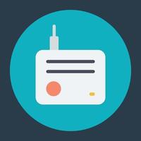 Internet Modem Concepts vector
