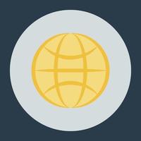 Trendy Globe Concepts vector