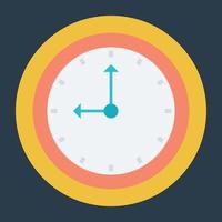 Trendy Clock Concepts vector